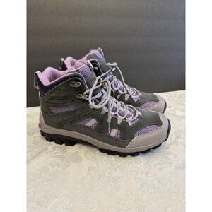 Bearpaw Ridgewood Mid Hiking Boot Size‎ 9.5 Gray Purple Comfort Booties